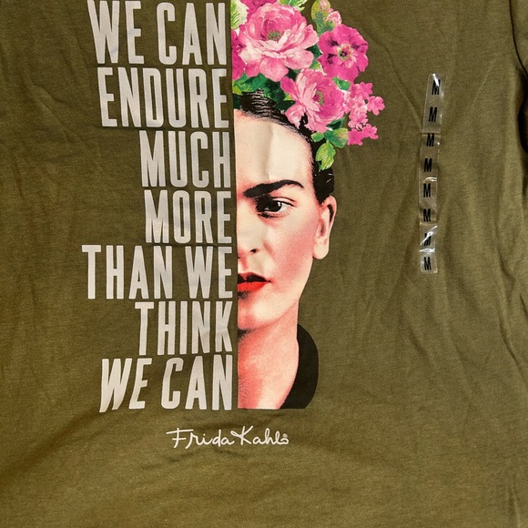 Frida Kahlo by Issac Morris Limited T Shirt - Picture 3 of 5